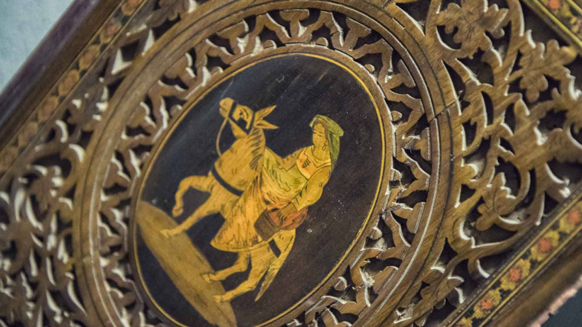 MUTA — Museo dell’Intarsio, opera in legno
